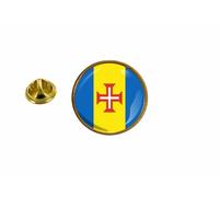 Pins Pin Badge Pin's Drapeau Madeire Madeira Portugal Rond