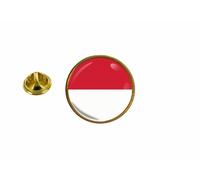 Pins Pin Badge Pin's Drapeau Monaco Monegasque Rond Cocarde