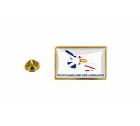 Pins Pin Badge Pin's Drapeau Pays Carte Canada Terres Neuves Labrador