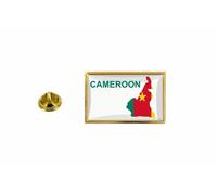 Pins Pin Badge Pin's Drapeau Pays Carte Cmr Cameroun Cameroune