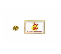 Pins Pin Badge Pin's Drapeau Pays Carte Departement Haute Pyrenees