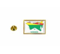 Pins Pin Badge Pin's Drapeau Pays Carte Departement Vosges
