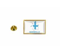 Pins Pin Badge Pin's Drapeau Pays Carte Marseille