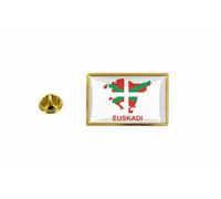 Pins Pin Badge Pin's Drapeau Pays Carte Region Espagne Province Basque Euskadi
