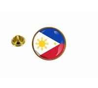 Pins Pin Badge Pin's Drapeau Philippines Philippin Rond Cocarde