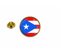 Pins Pin Badge Pin's Drapeau Puerto Porto Rico Rond Cocarde