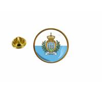 Pins Pin Badge Pin's Drapeau Saint St Marin Marino Rond Cocarde