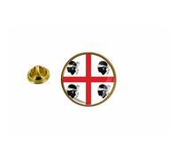 Pins Pin Badge Pin's Drapeau Sardaigne Independant Rond Cocarde