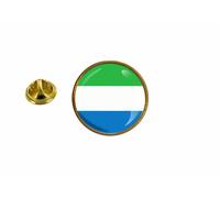 Pins Pin Badge Pin's Drapeau Sierra Leone Rond Cocarde