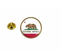 Pins Pin Badge Pin's Drapeau Usa Americain Etats Unis Californie Rond Cocarde