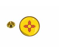 Pins Pin Badge Pin's Drapeau Usa Americain Etats Unis Nouveau Mexique Rond