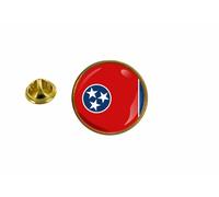 Pins Pin Badge Pin's Drapeau Usa Americain Etats Unis Tennessee Rond Cocarde