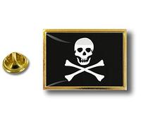 pins pin Badge pin's Metal avec Pince Papillon Drapeau Pirate Jack Rackham