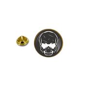 Pins Pin Badge Pin's Metal Avec Pince Papillon Tete De Mort