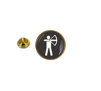 Pins Pin Badge Pin's Metal Avec Pince Papillon Tir A L'arc