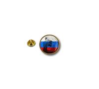 Pins Pin Badge Pin's Metal Biker Motard Drapeau Russie Ours Russe Urss R1