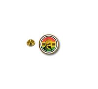 pins pin badge pin's metal biker motard rasta reggae rastafari jah lion