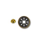 Pins Pin Badge Pin's Metal Broche Pince Papillon Drapeau Chaos Chaosphere