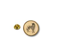 Pins Pin Badge Pin's Metal Broche Pince Papillon Drapeau Loup Vintage