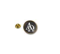 Pins Pin Badge Pin's Metal Broche Pince Papillon Drapeau Symbole Alpha Omega