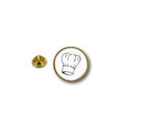 Pins Pin Badge Pin's Metal Broche Pince Papillon Drapeau Toque Chef Cuisinier