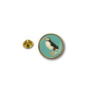Akachafactory pins pin Badge pin's Metal Broche Pince Papillon Puffin macareux Moine Oiseau