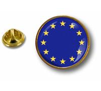Pins Pin Badge Pin's Metal Button Drapeau Cocarde Europe Union Europeenne Ue Cee