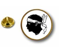 Pins Pin Badge Pin's Metal Button Drapeau Corse Corsica