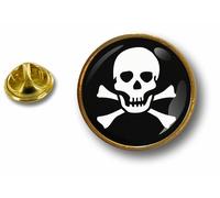 Pins Pin Badge Pin's Metal Button Drapeau Pirate Tete De Mort Jack Rackham