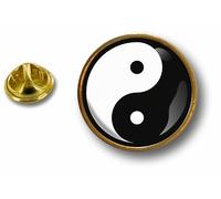 Pins Pin Badge Pin's Metal Button Yin Yang Feng Shui Peace And Loveying
