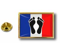 Akacha pins pin Badge pin's Metal avec Pince Papillon Drapeau France Pieds Noirs