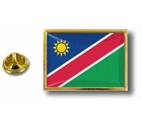 Pins Pin Badge Pin's Metal Epoxy Avec Pince Papillon Drapeau Namibie Namibien