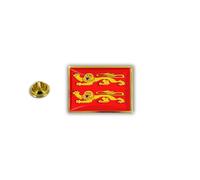 Pins Pin Badge Pin's Metal Epoxy Avec Pince Papillon Drapeau Normandie