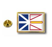 Pins Pin Badge Pin's Metal Epoxy Drapeau Canada Terres Neuves Labrador