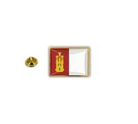 Pins Pin Badge Pin's Metal Epoxy Pince Papillon Drapeau Espagne Castille Leon