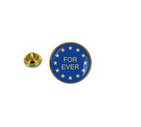 Pins Pin Badge Pin's Metal Papillon Drapeau Union Europeenne Europe Forever