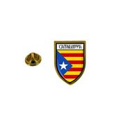 Pins Pin Badge Pin's Souvenir Drapeau Pays Blason Catalogne Catalan Independant