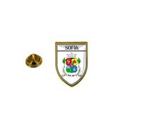 Pins Pin Badge Pin's Souvenir Ville Drapeau Pays Blason Ecusson Sofia Bulgarie