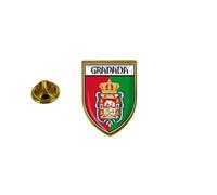 Pins Pin Badge Pin's Souvenir Ville Drapeau Pays Blason Grenada Grenade Espagne