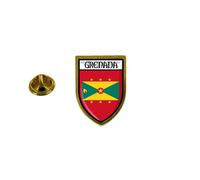 Pins Pin Badge Pin's Souvenir Ville Drapeau Pays Blason Grenade