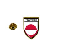 Pins Pin Badge Pin's Souvenir Ville Drapeau Pays Blason Groenland