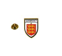 Pins Pin Badge Pin's Souvenir Ville Drapeau Pays Blason Guernesey R2