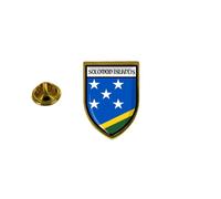 Pins Pin Badge Pin's Souvenir Ville Drapeau Pays Blason Iles Salomon