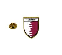 Pins Pin Badge Pin's Souvenir Ville Drapeau Pays Blason Qatar Qatari