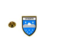 Pins Pin Badge Pin's Souvenir Ville Drapeau Pays Blason Qeqqata Groenland