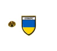 Pins Pin Badge Pin's Souvenir Ville Drapeau Pays Blason Ukraine Ukrainien