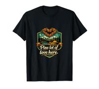 Pin's Pin Lot of Love Here Camping Mountain T-Shirt