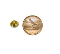 Pins pin's badge broche oiseau Alouette des champs Alaudala arvensis