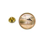 Pins pin's badge broche oiseau Cigogne blanche Ciconia ciconia