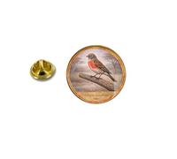 Pins pin's badge broche oiseau Linotte mélodieuse Linaria cannabina